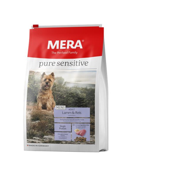 MeraDog Pure Sensitive Mini Lamm & Reis 4kg
