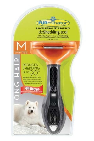 FURminator Dog Tool Long Hair Medium Dog