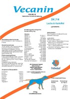 Vecanin Premium Hypoallergen Lachs & Kartoffel 24/14...