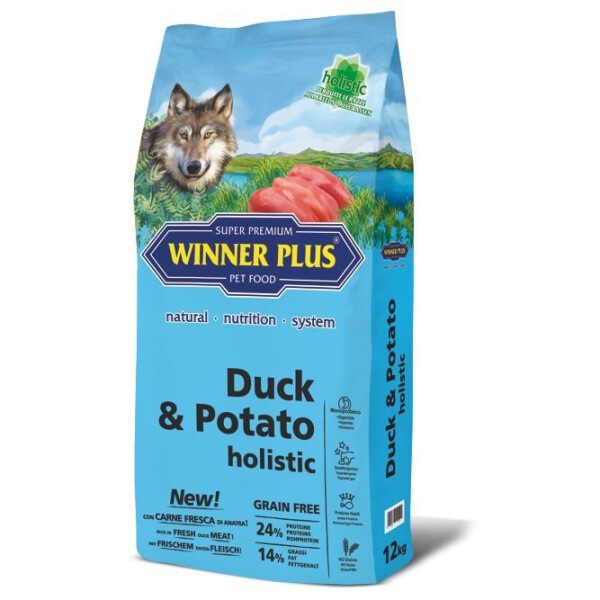 WINNER PLUS Holistic Duck & Potato 12 kg