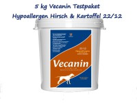 4,5 kg Vecanin Testpaket Hypoallergen Hirsch &...