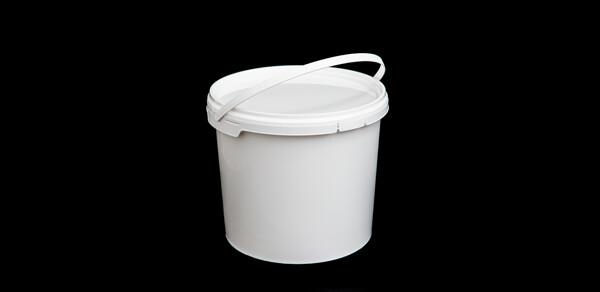 20 x Eimer 5,5 Liter weiss mit Deckel und Henkel Originalit&auml;tsverschluss